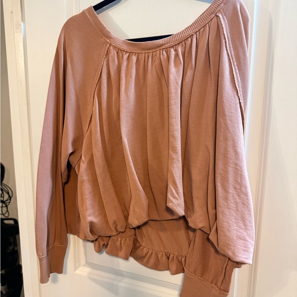 Anthropologie Rose Crop Top sweater - Picture 3 of 4
